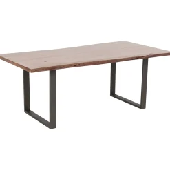 KARE Design Tables À Manger|Table Harmony Fonce Acier Brut 160X80