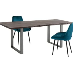 KARE Design Tables À Manger|Table Harmony Fonce Acier Brut 180X90