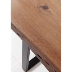 KARE Design Tables À Manger|Table Harmony Fonce Chrome 200X100Cm