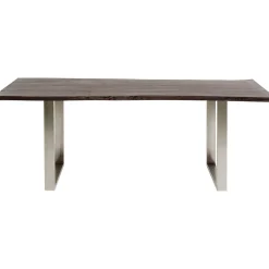 KARE Design Tables À Manger|Table Harmony Fonce-Chrome 160X80Cm