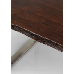 KARE Design Tables À Manger|Table Harmony Fonce-Chrome 160X80Cm