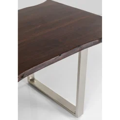 KARE Design Tables À Manger|Table Harmony Fonce-Chrome 160X80Cm