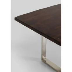 KARE Design Tables À Manger|Table Harmony Fonce-Chrome 160X80Cm