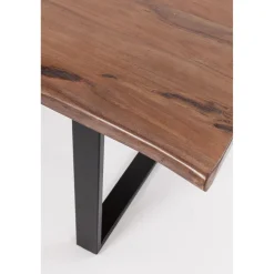 KARE Design Tables À Manger|Table Harmony Fonce-Chrome 160X80Cm