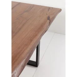 KARE Design Tables À Manger|Table Harmony Fonce-Chrome 160X80Cm