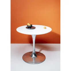 KARE Design Tables À Manger|Table Invitation Set Blanc Zinc O90Cm