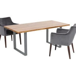 KARE Design Tables À Manger|Table Jackie Chene-Acier Brut 160X80