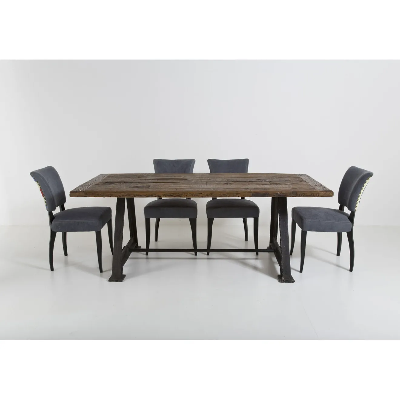 KARE Design Tables À Manger|Table Railway 210X100Cm-Chaque Modele Unique