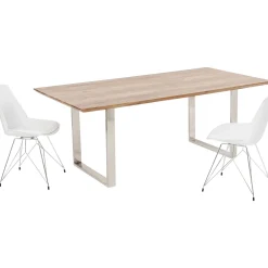 KARE Design Tables À Manger|Table Symphony Chrome 160X80