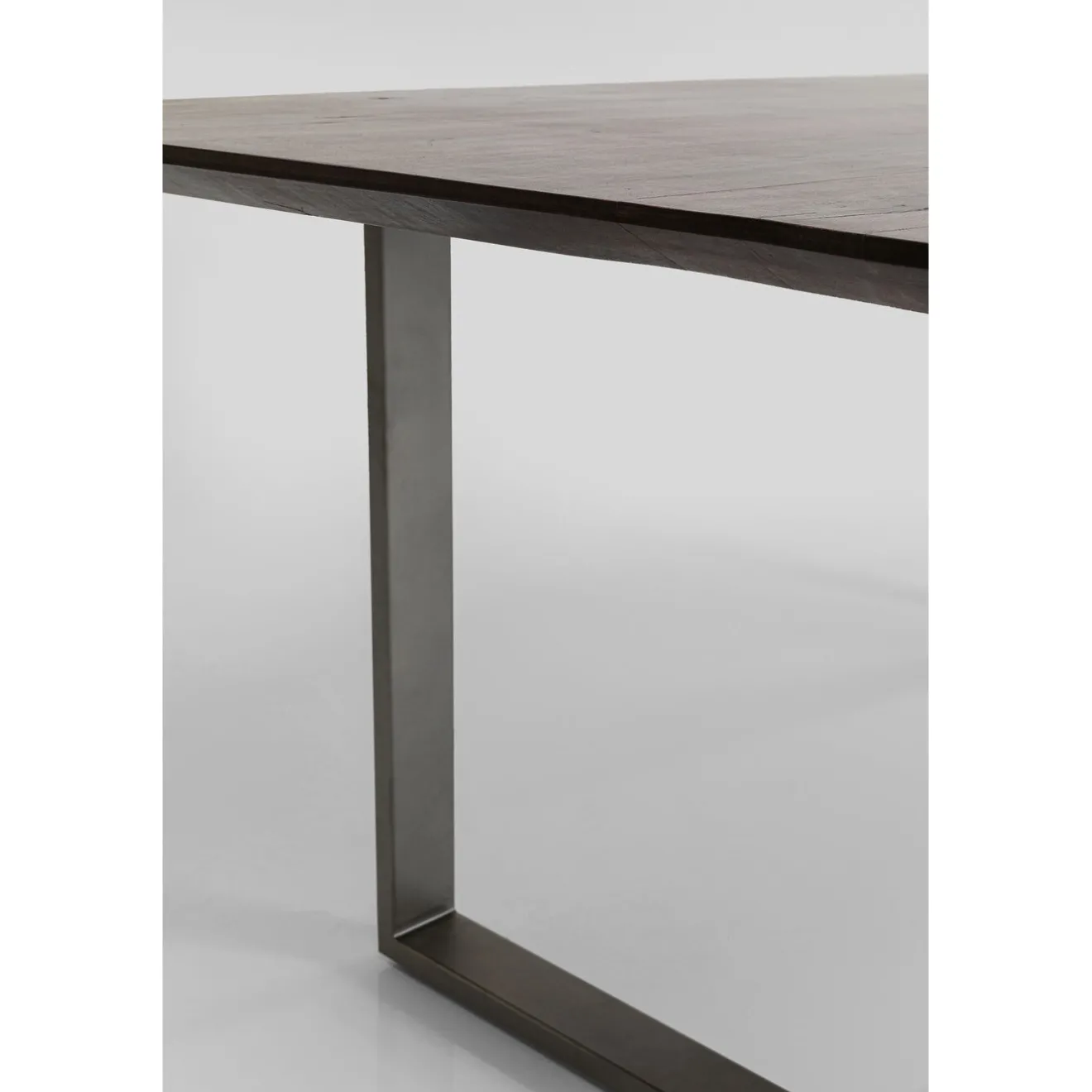 KARE Design Tables À Manger|Table Symphony Fonce Acier Brut 180X90