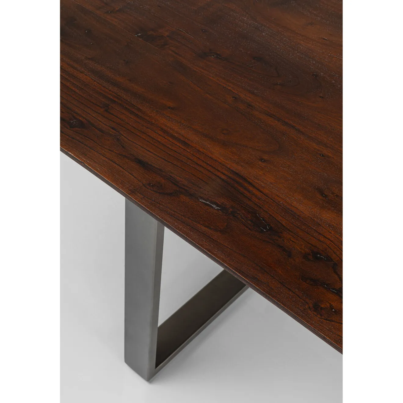 KARE Design Tables À Manger|Table Symphony Fonce Acier Brut 180X90