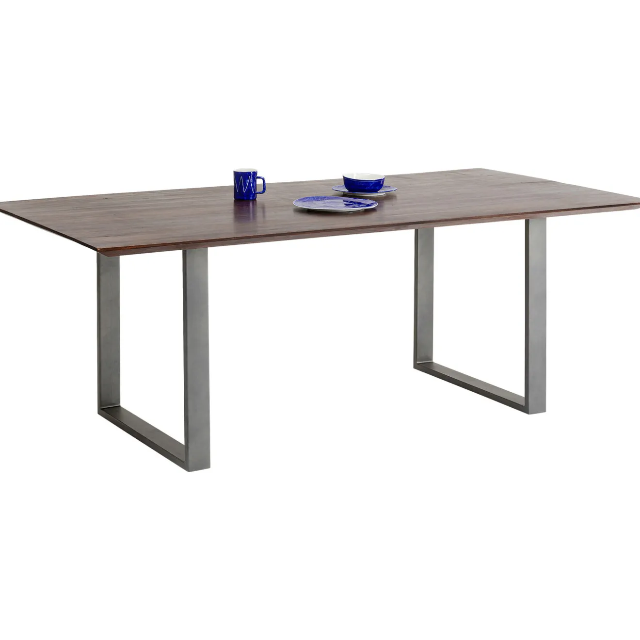 KARE Design Tables À Manger|Table Symphony Fonce Acier Brut 180X90