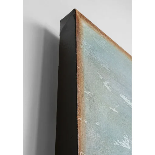 KARE Design Tableaux Sur Toile|Tableau Acrylique Abstract Horizon 100X200Cm