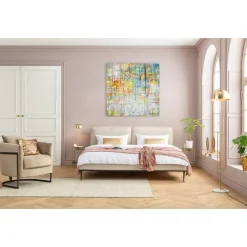 KARE Design Tableaux Sur Toile|Tableau Acrylique Abstract Colore 150X150