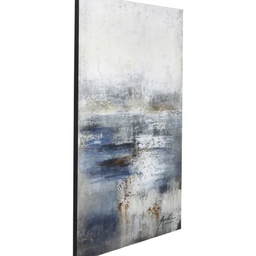 KARE Design Tableaux Sur Toile|Tableau Acrylique Abstract Into The Night 120X210C