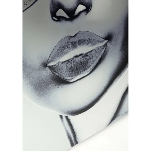 KARE Design Tableaux En Metal|Tableau Alu Cool Girl 120X120