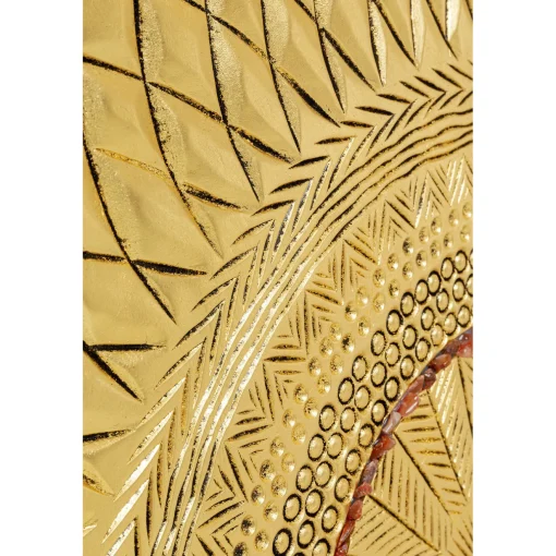 KARE Design Tableaux D'Objets|Tableau Décoratif Art Geometric Circle Dore 120X12