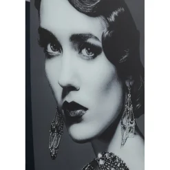 KARE Design Tableaux En Verre|Tableau En Verre Beauty Lady 120X150Cm