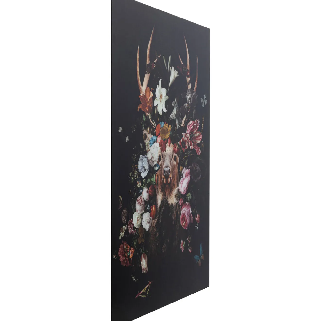 KARE Design Tableaux En Verre|Tableau En Verre Deer Garden 80X120Cm
