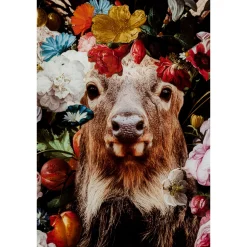 KARE Design Tableaux En Verre|Tableau En Verre Deer Garden 80X120Cm