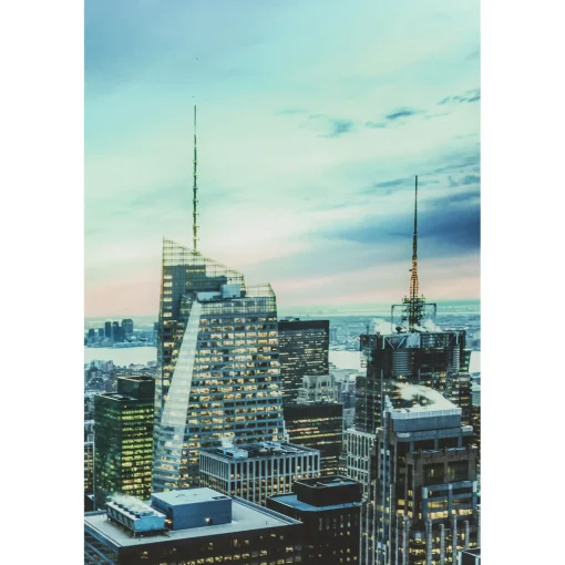 KARE Design Tableaux En Verre|Tableau En Verre New York Sunset 160X120Cm
