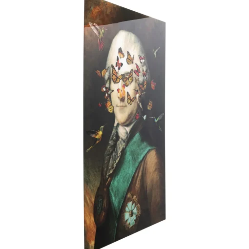 KARE Design Tableaux En Verre|Tableau En Verre Noble Butterfly 100X150Cm