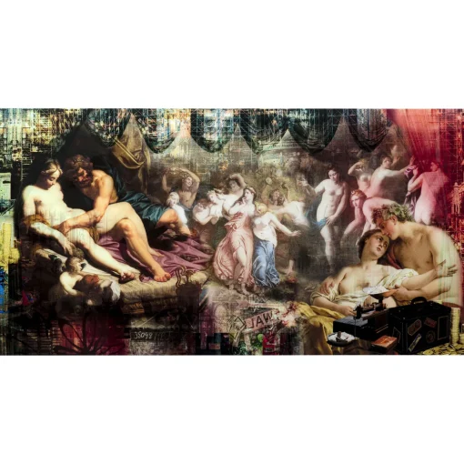 KARE Design Tableaux En Verre|Tableau En Verre Rock N Roll 180X90Cm