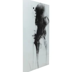 KARE Design Tableaux En Verre|Tableau En Verre Smokey Face 100X150Cm