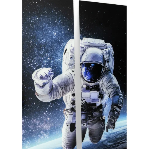 KARE Design Tableaux En Verre|Tableau En Verre Triptychon Man In Space 240X160Cm