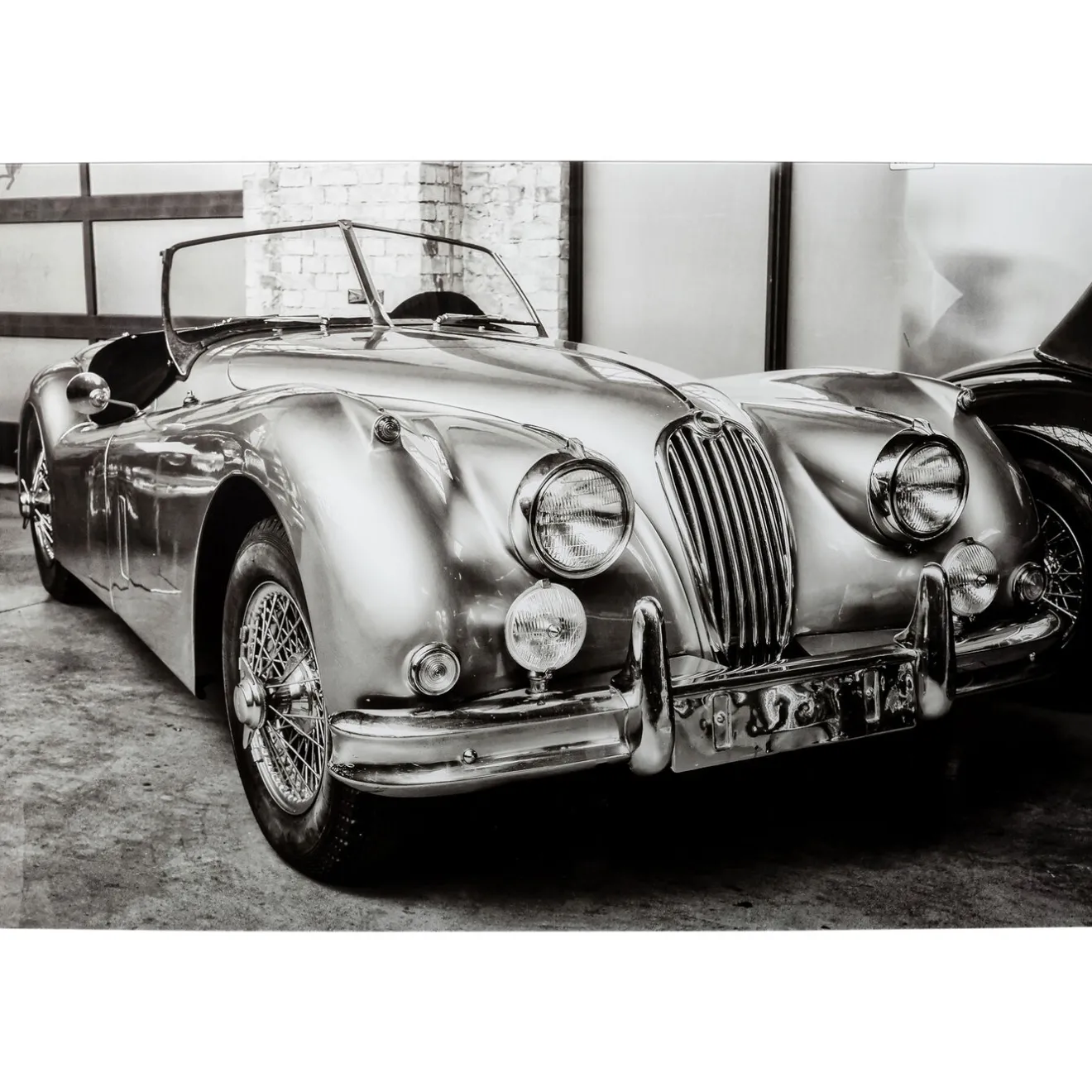 KARE Design Tableaux En Verre|Tableau En Verre Vintage Cabrio 150X100Cm