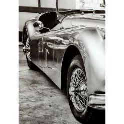 KARE Design Tableaux En Verre|Tableau En Verre Vintage Cabrio 150X100Cm