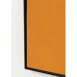 KARE Design Tableaux Encadres|Tableau Encadre Abstract Shapes Jaune 113X113Cm