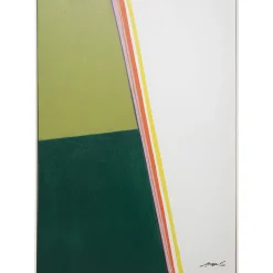 KARE Design Tableaux Encadres|Tableau Encadre Abstract Shapes Khaki 73X103Cm