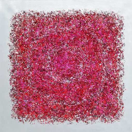 KARE Design Tableaux Encadres|Tableau Encadre Flowers Explosion 120X120Cm