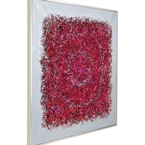 KARE Design Tableaux Encadres|Tableau Encadre Flowers Explosion 120X120Cm