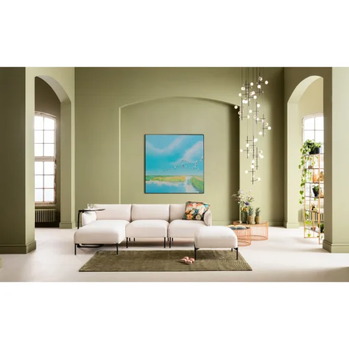 KARE Design Tableaux Encadres|Tableau Encadre Flying Birds 120X120Cm