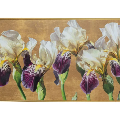 KARE Design Tableaux Encadres|Tableau Encadre Iris 100X150Cm