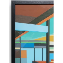 KARE Design Tableaux Encadres|Tableau Encadre Modern Architecture 100X80Cm