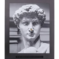 KARE Design Tableaux Encadres|Tableau Encadre Statue 100X125Cm