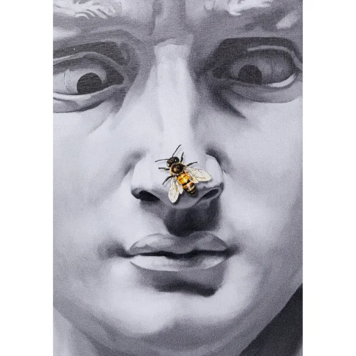 KARE Design Tableaux Encadres|Tableau Encadre Statue 100X125Cm