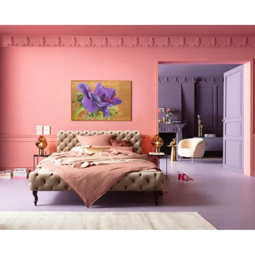 KARE Design Tableaux Encadres|Tableau Encadre Violet 100X150Cm