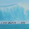 KARE Design Tableaux Encadres|Tableau Encadre Walking Penguins 140X140Cm