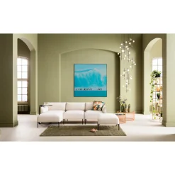 KARE Design Tableaux Encadres|Tableau Encadre Walking Penguins 140X140Cm
