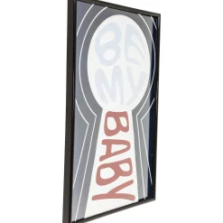 KARE Design Tableaux Encadres|Tableau Frame Be My Baby 42X30Cm