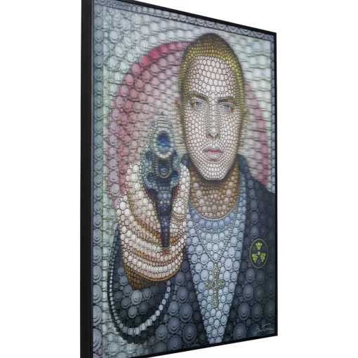 KARE Design Tableaux Encadres|Tableau Frame 3D Hip Hop Star 70X57