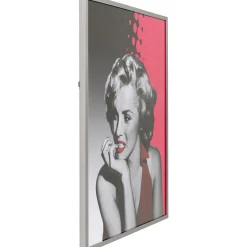 KARE Design Tableaux Encadres|Tableau Frame Diva Pixel Thinking 73X103Cm