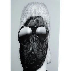 KARE Design Tableaux Encadres|Tableau Frame Mirror Designer Dog 60X60Cm