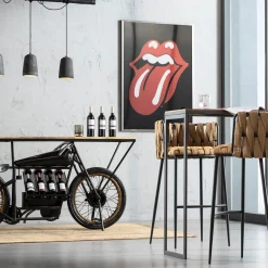 KARE Design Tableaux Encadres|Tableau Frame Rock Cover 88X123Cm