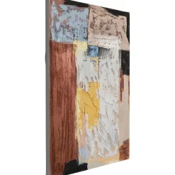 KARE Design Tableaux Sur Toile|Tableau Sur Toile Art Splash Orange 90X120Cm