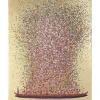 KARE Design Tableaux Sur Toile|Tableau Touched Flower Boat Dore-Fuchsia Pink 120X